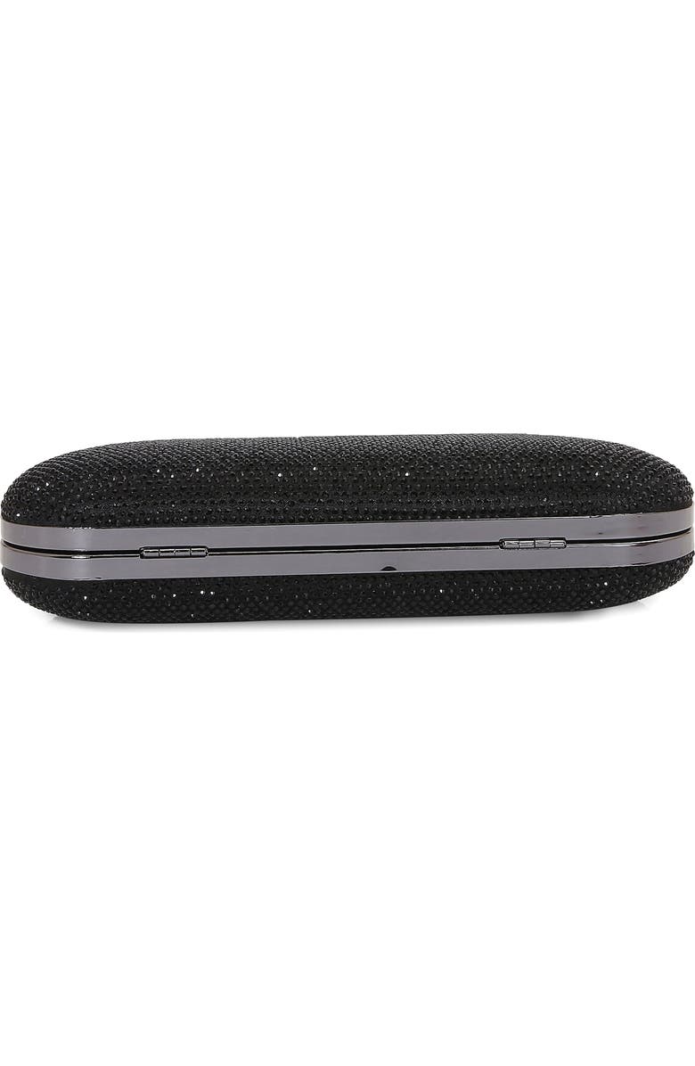 BERNESS Rhinestone Frame Handbag, Alternate, color, Black