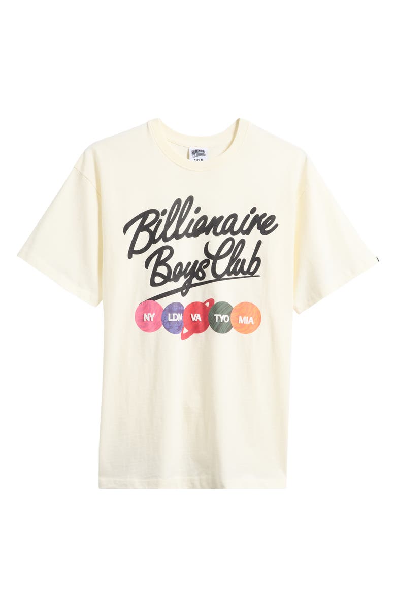 Billionaire Boys Club BB Align Cotton Graphic T-Shirt, Alternate, color, Winter White