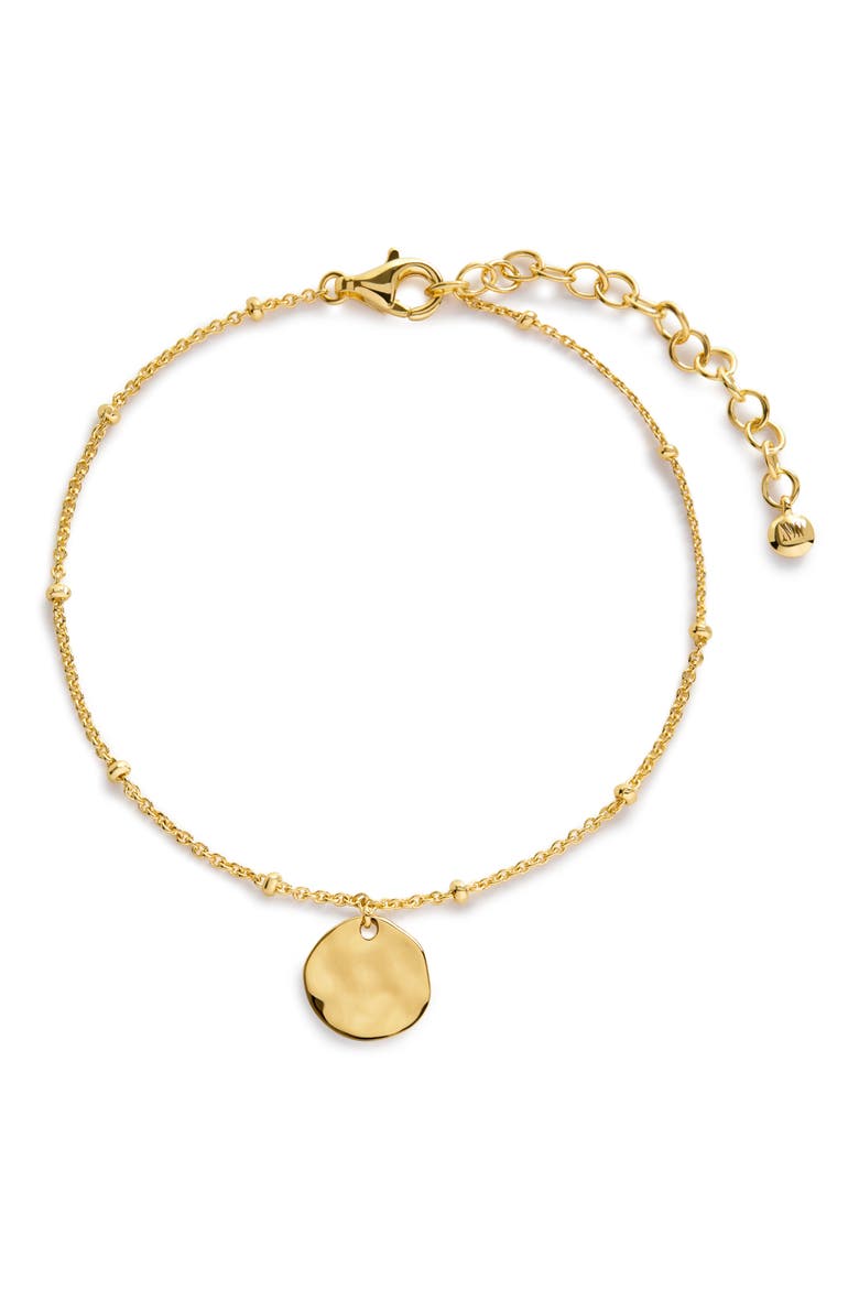 MV Siren™ Muse Disc Bracelet, Main, color, 18K GOLD VERMEIL
