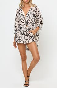 LSPACE Rio Linen Cover-Up Tunic