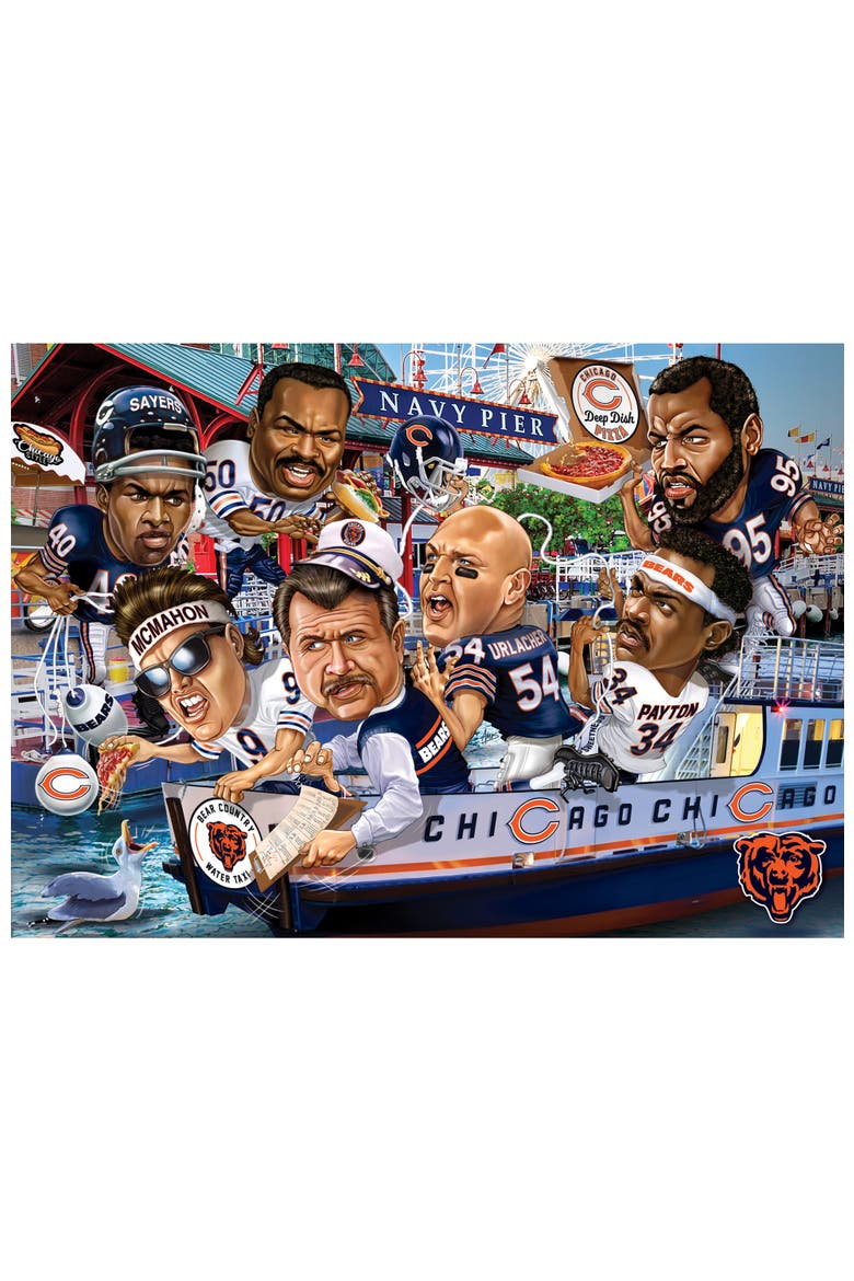 Chicago Bears 500 Piece Puzzle, Alternate, color, Multicolor