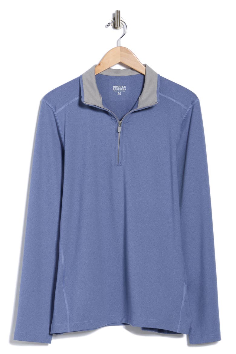 Half Zip PulloverPullover, Alternate, color, BROS