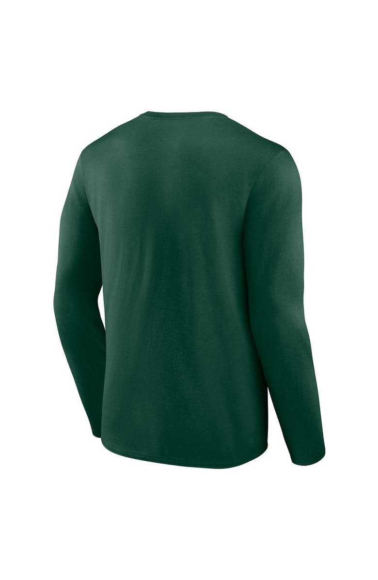 FANATICS Men's Fanatics Branded Green Minnesota Wild Covert Long Sleeve T-Shirt, Alternate, color,