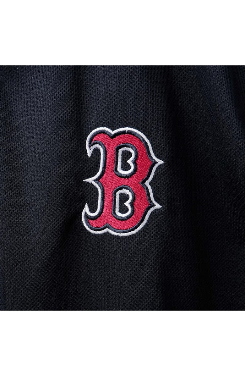 FANATICS Men's Majestic Navy Boston Red Sox Big & Tall Alternate Logo Solid Birdseye Polo, Alternate, color, 