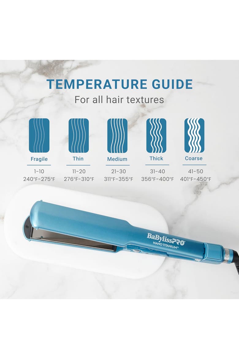 Nano Titanium 1½" Ultra-Thin Flat Iron, Alternate, color, Blue