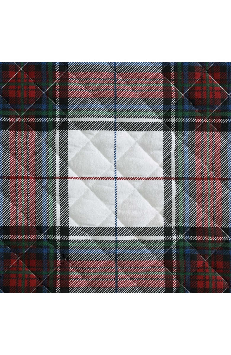 Eddie Bauer Holiday Plaid Cotton Flannel King Quilt Set, Alternate, color, Red