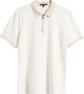 Robert Barakett Whistler Half Zip Polo
