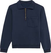 Fortela Zip-Up Sweatshirt with Pocket