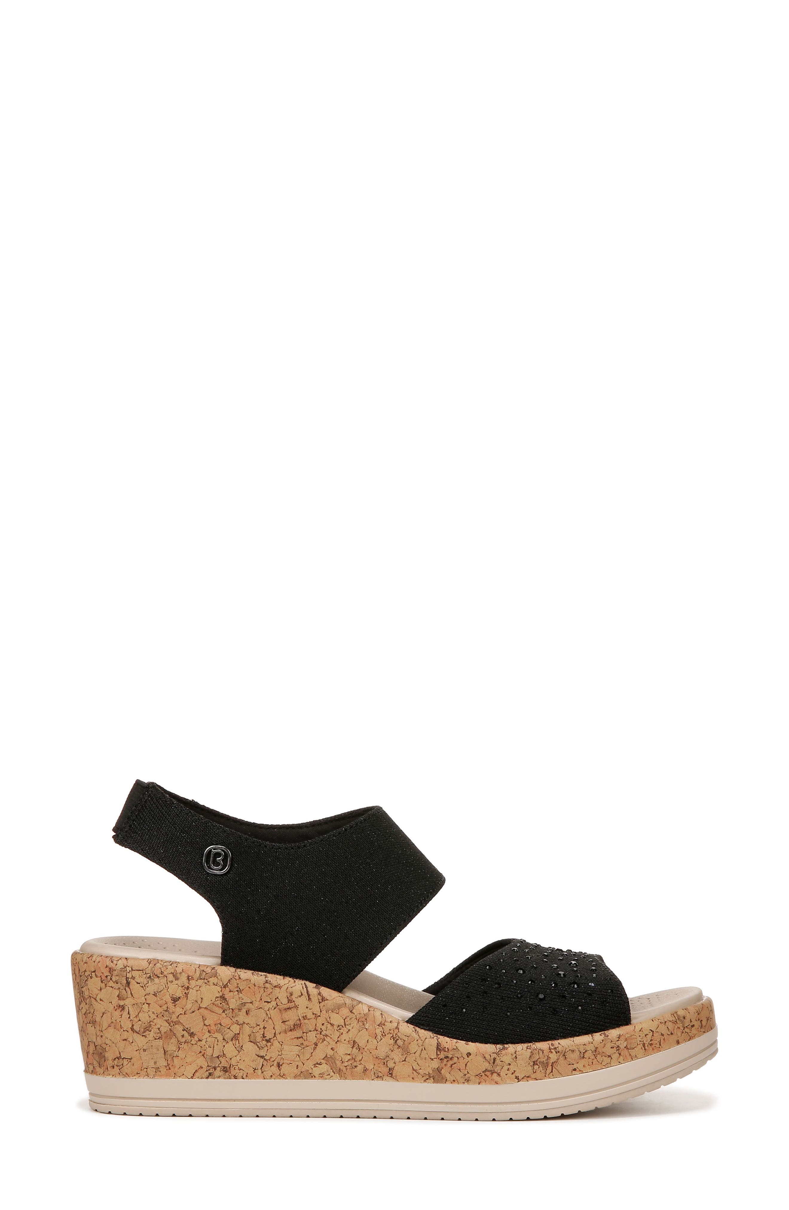 BZees Reveal Crystal Embellished Wedge Sandal, Alternate, color, 