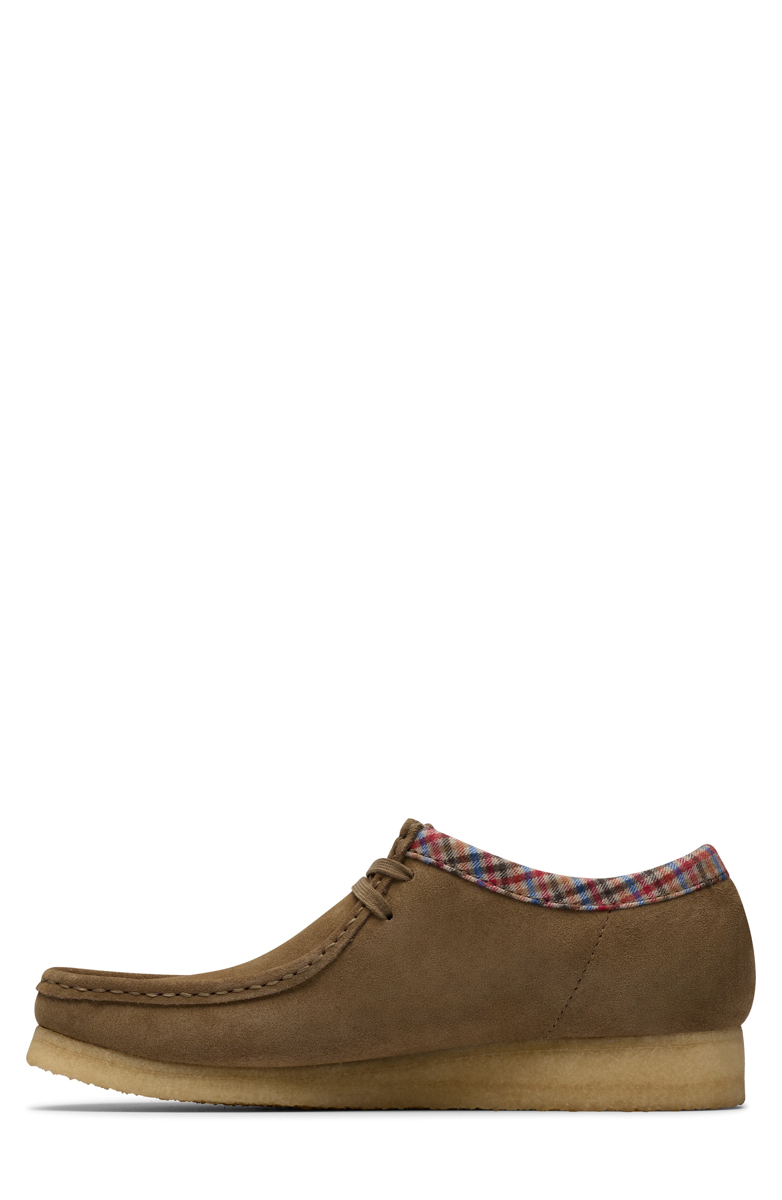 Clarks<sup
®</sup
 Originals Wallabee Chukka, Alternate, color, Dark Taupe Combination