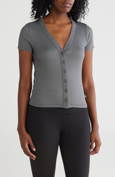 Butterfly Beach Performance Rib Top