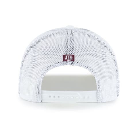 Men's '47 White Texas A&M Aggies Garner Rope Trucker Adjustable Hat