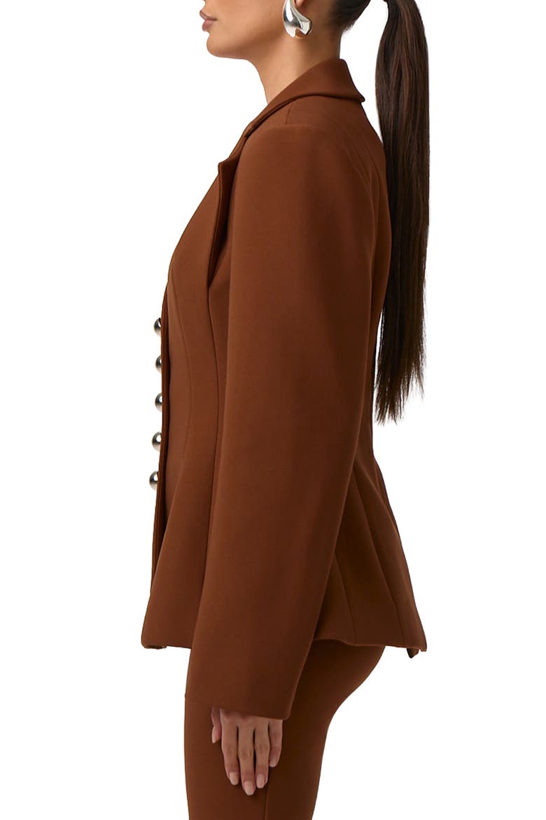 Ponte Blazer, Alternate, color, DARK MOCHA