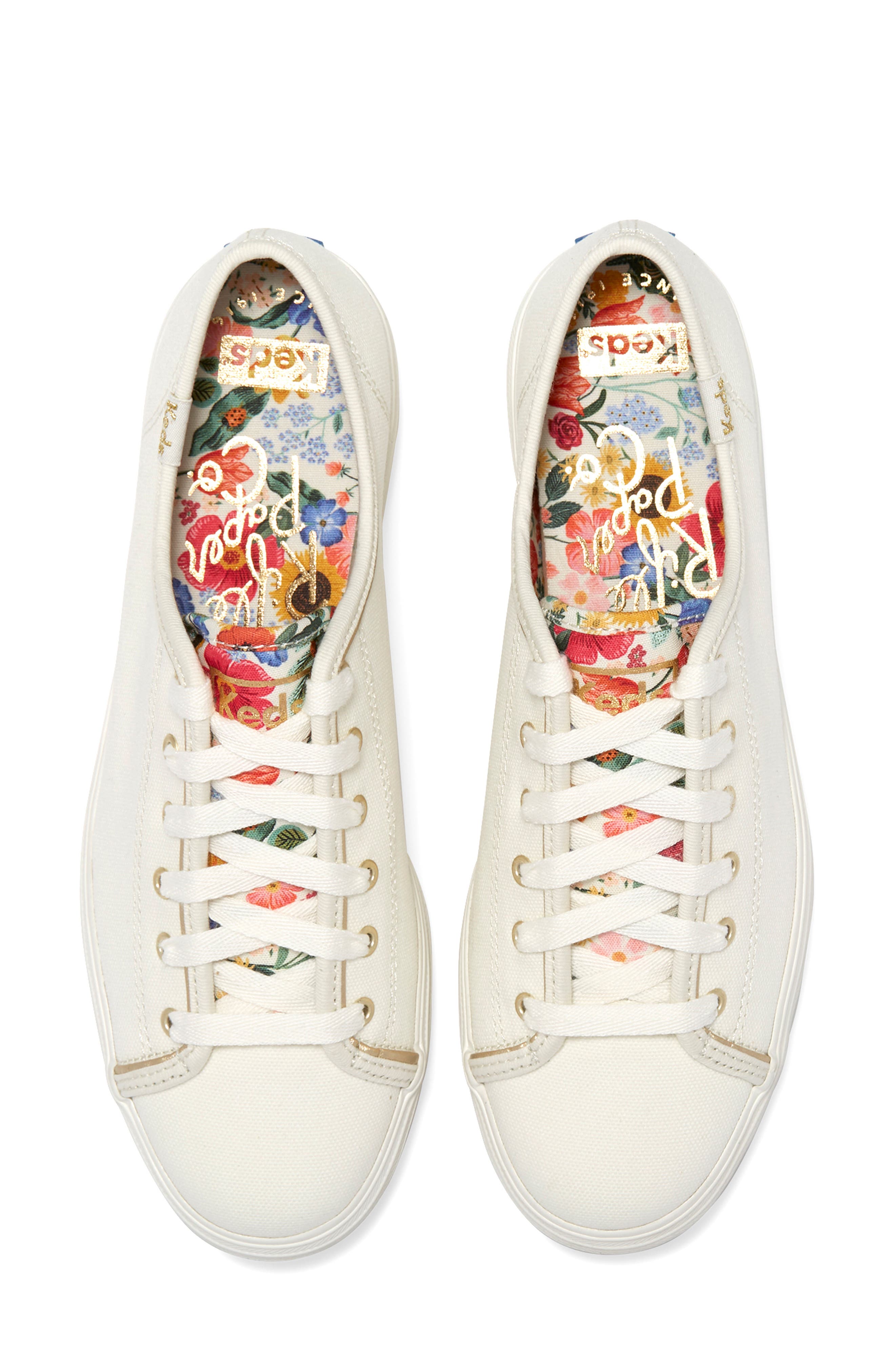 Keds<sup>®</sup> x Rifle Paper Co. Triple Kick Platform Sneaker, Alternate, color, 