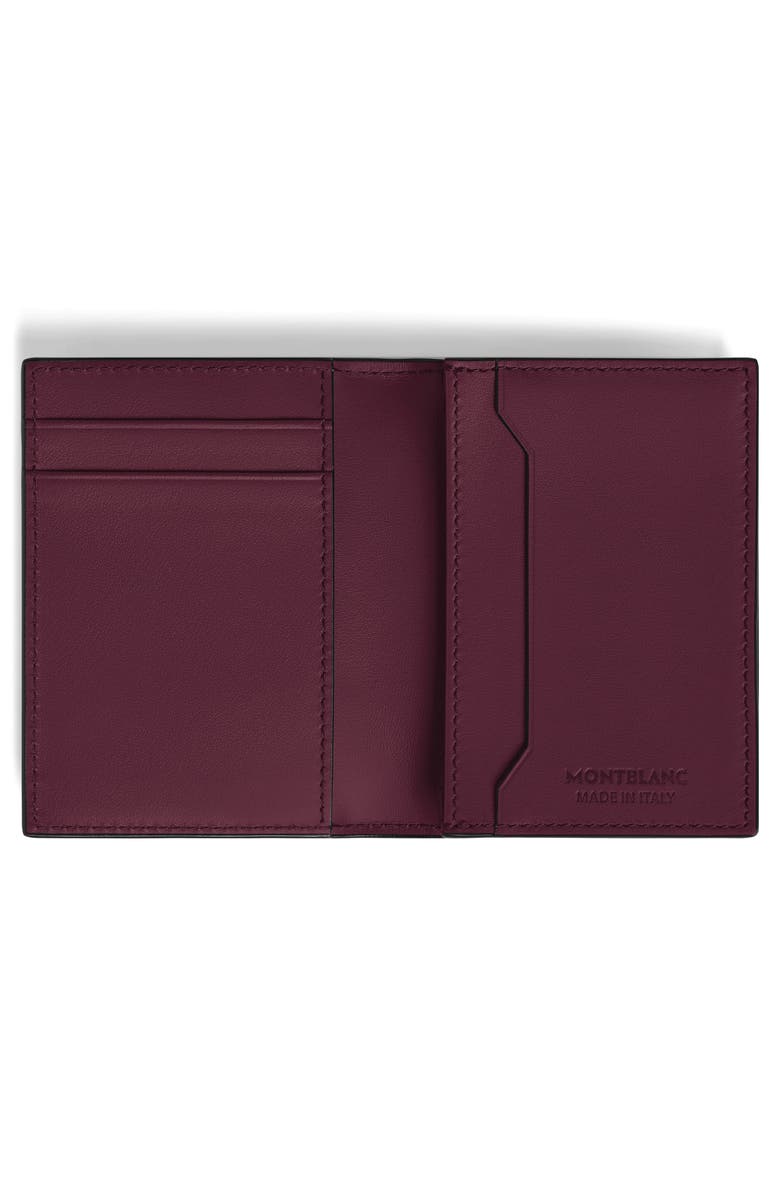 Montblanc Extreme 3.0 Bifold Leather Card Holder, Alternate, color, Cassis