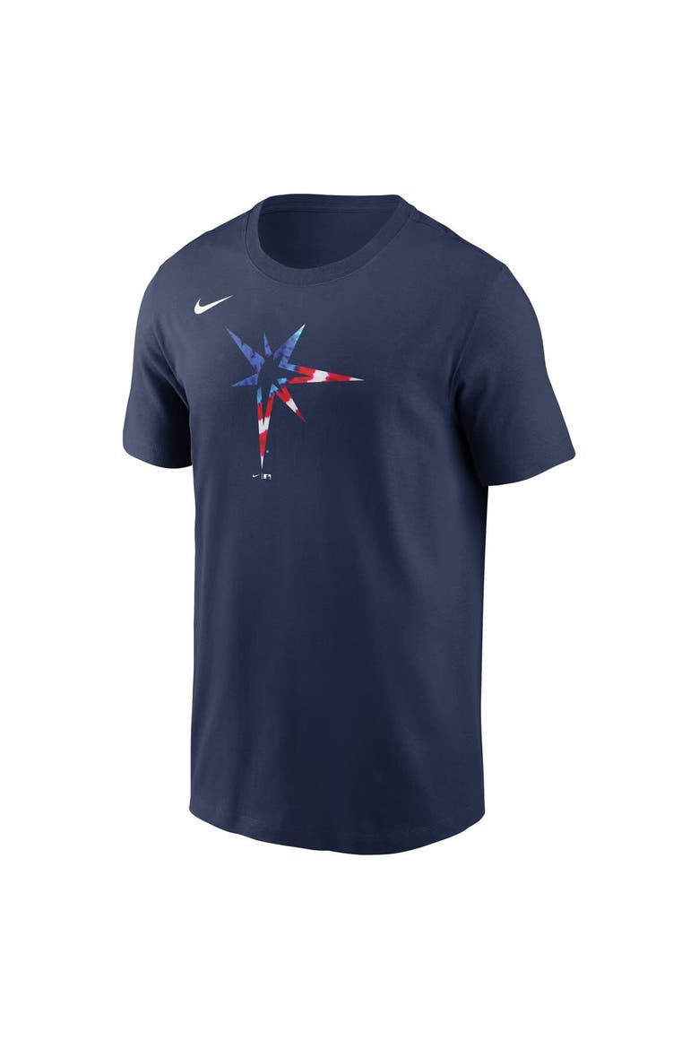 Men's Nike Navy Tampa Bay Rays Americana T-Shirt, Alternate, color, Navy