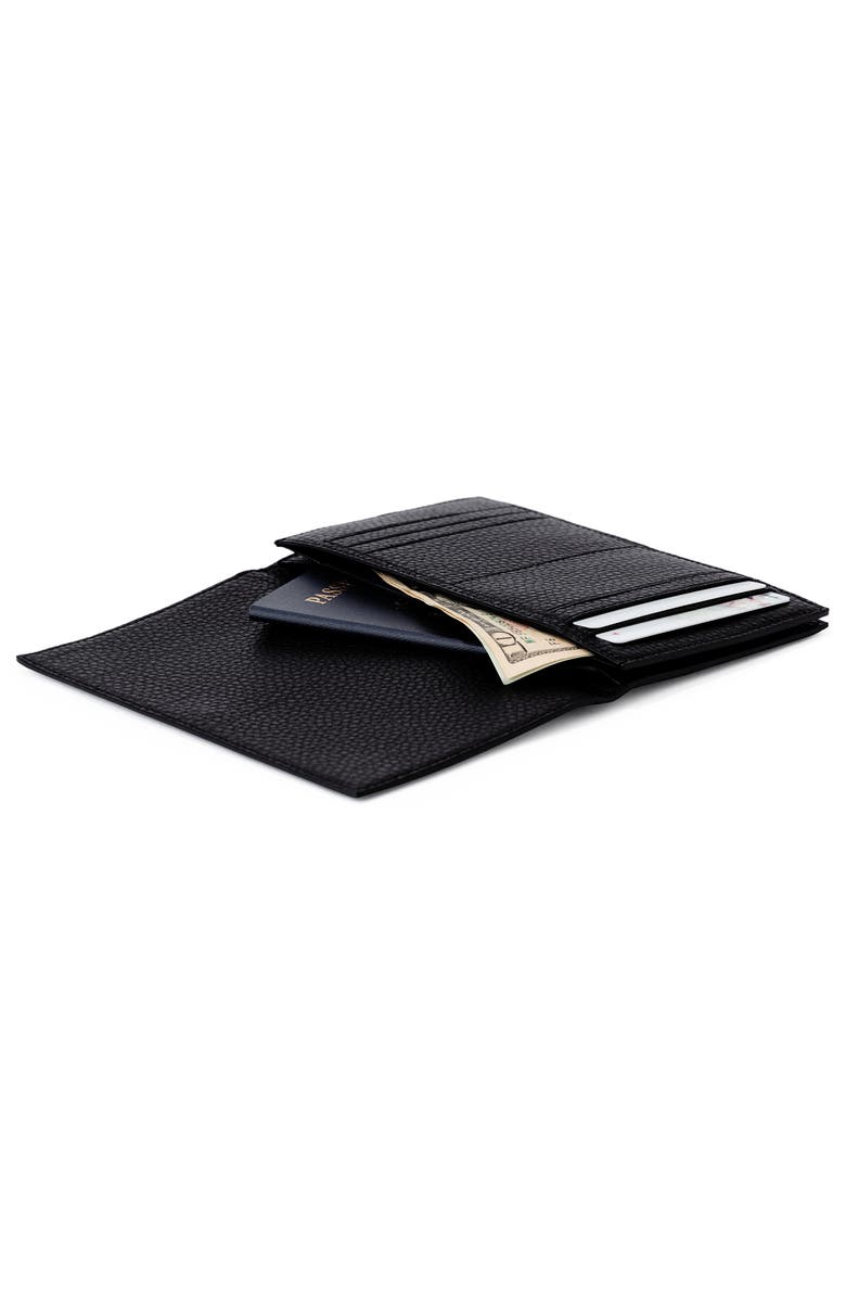 Dagne Dover Accordion Leather Travel Wallet, Alternate, color,