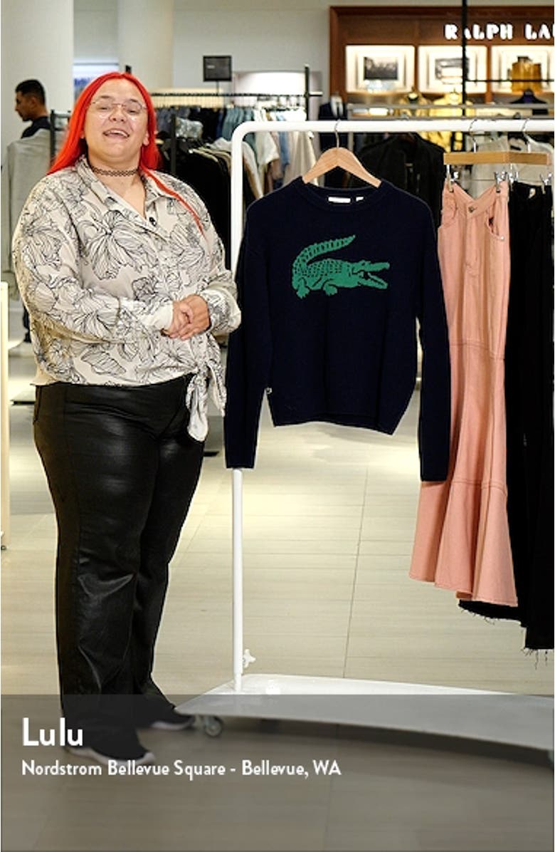 Big Croc Cashmere & Wool Crewneck Sweater, sales video thumbnail