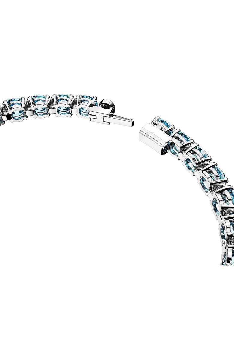 Swarovski Matrix Tennis Bracelet, Alternate, color, Blue