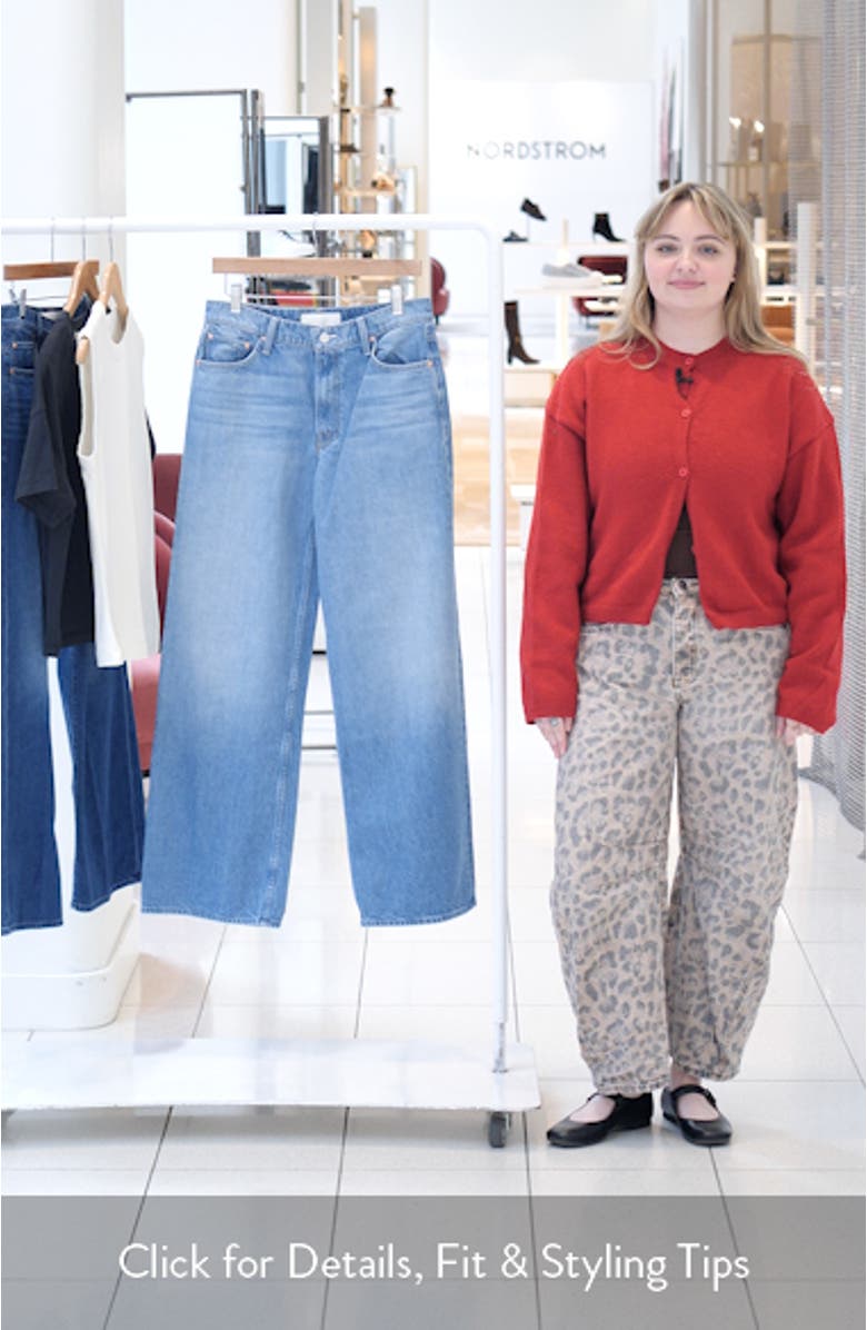 The Rerun Zip Sneak Wide Leg Jeans, sales video thumbnail