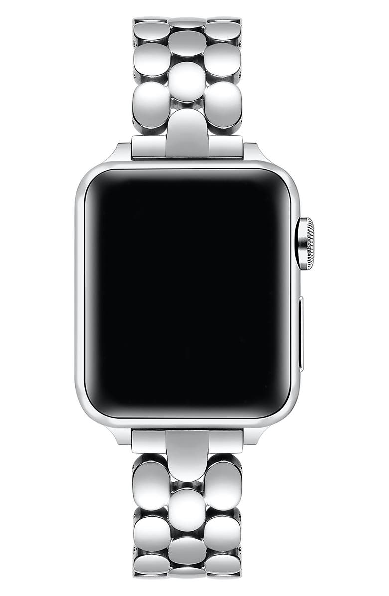 Posh Tech Emery Apple Watch<sup>®</sup> Bracelet Watchband, Alternate, color, Silver
