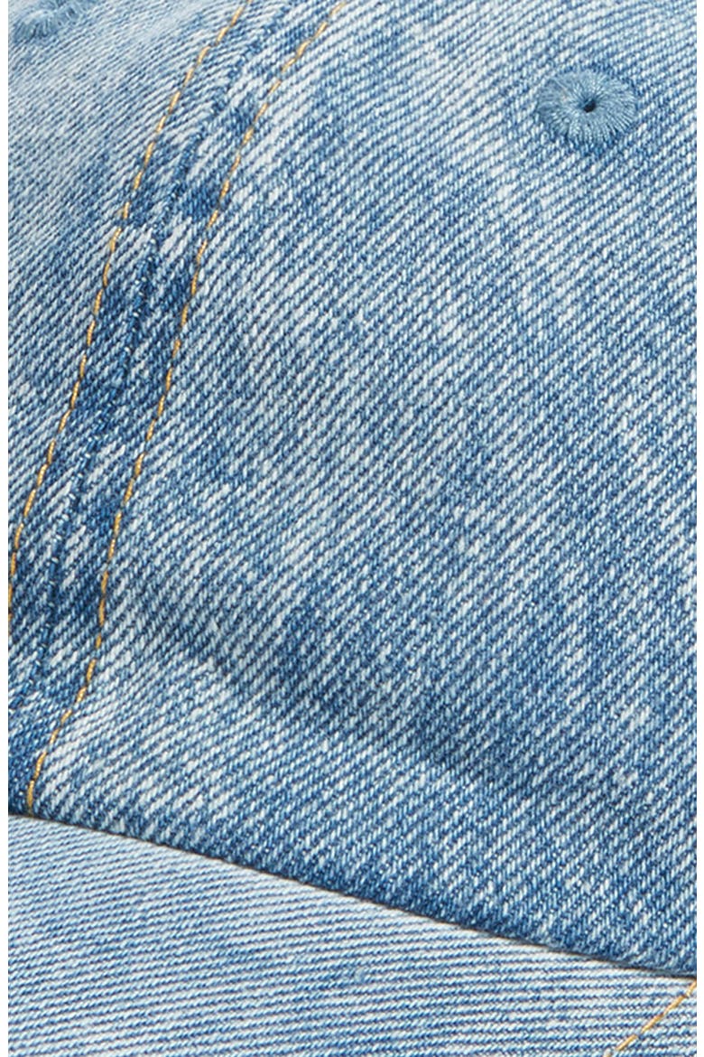 Denim Adjustable Baseball Cap, Alternate, color, MEDIUM WASH