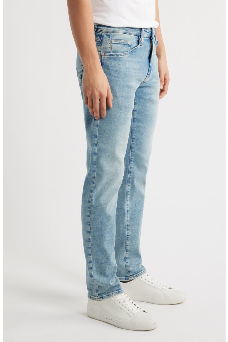 Marcus Slim Straight Leg Jeans, Alternate, color, LIGHT USED FEATHER BLUE