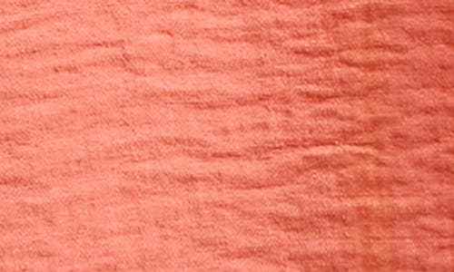 Jones New York Pleated V-neck Flutter Sleeve Top In Coral Sun