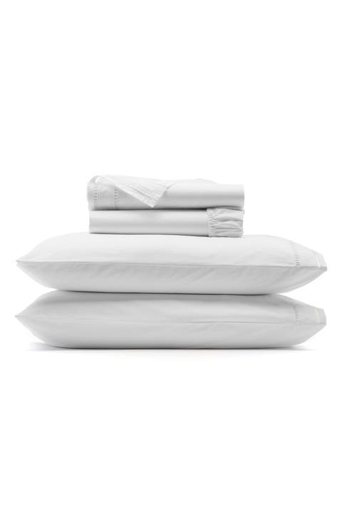 Signature Ladder Stitch Organic Cotton Sheet Set