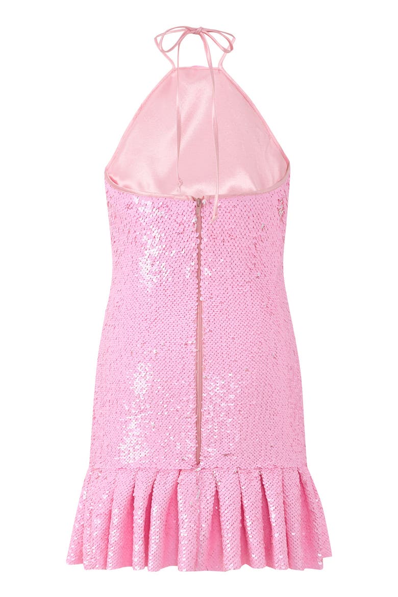Valery Sequin Mini Dress, Alternate, color, Pink