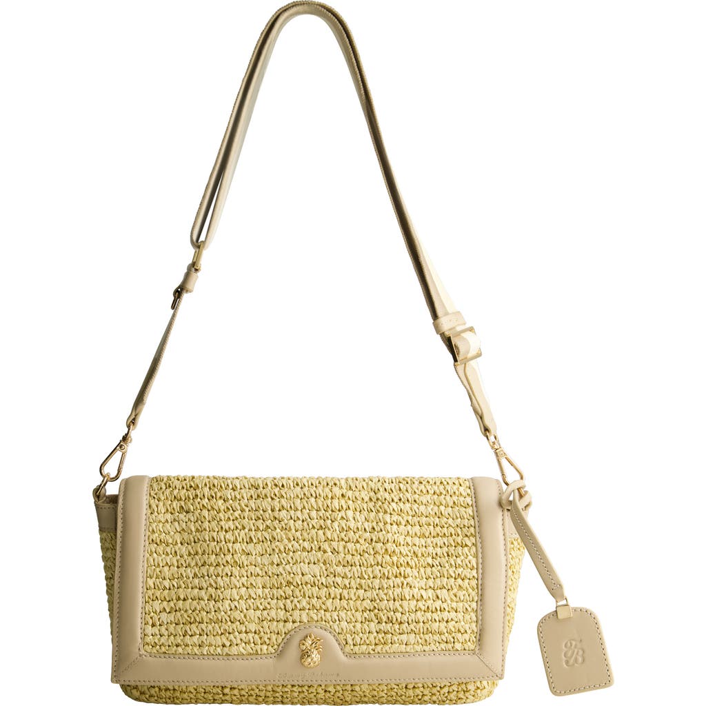 Tommy Bahama Soft Straw Long Flap Crossbody