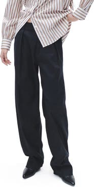 rag & bone Donovan Linen Blend Wide Leg Pants