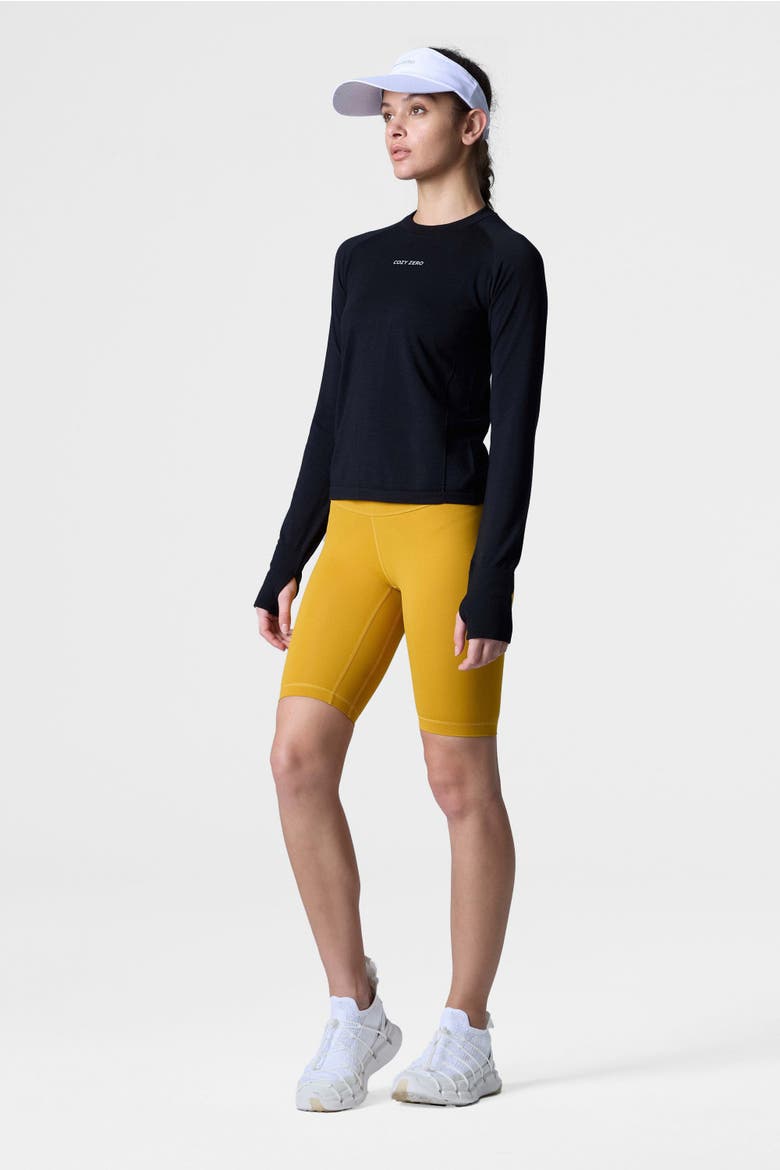 Tech Merino Classic Fit Long Sleeve Base Layer, Alternate, color, Black