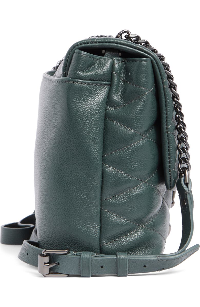 Rebecca Minkoff Edie Diamond Quilt Leather Shoulder Bag, Alternate, color,