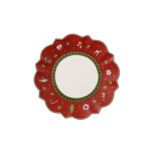 Villeroy & Boch Toy's Delight Bread & Butter Plate In Red