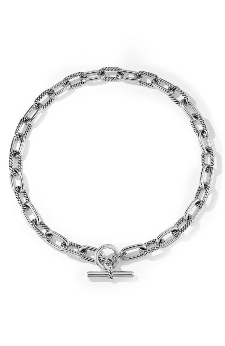David Yurman DY Madison<sup>®</sup> Toggle Chain Necklace in Sterling Silver, 11mm, Alternate, color,