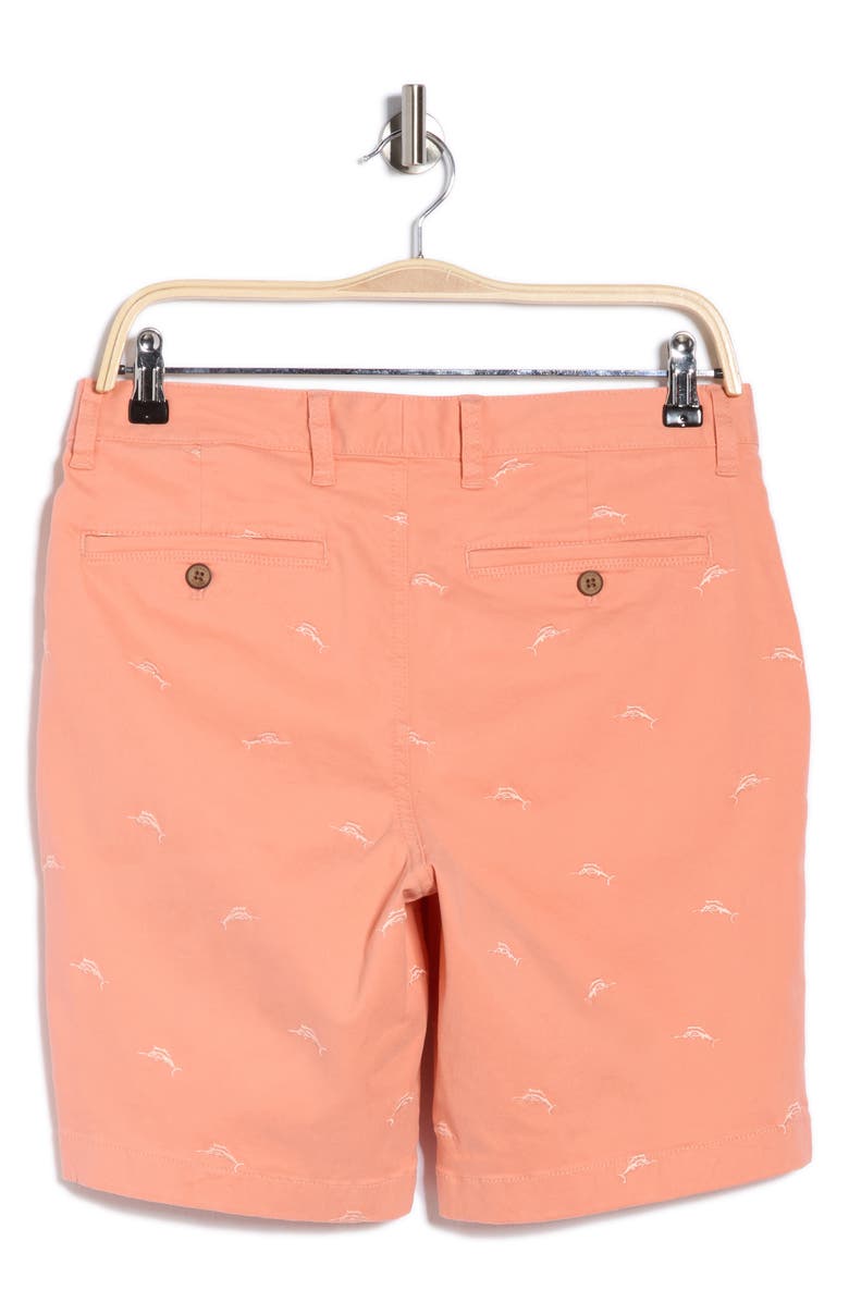 Tommy Bahama Boracay Citrus Splash 9-Inch Chino Shorts, Alternate, color, Light Barcelona