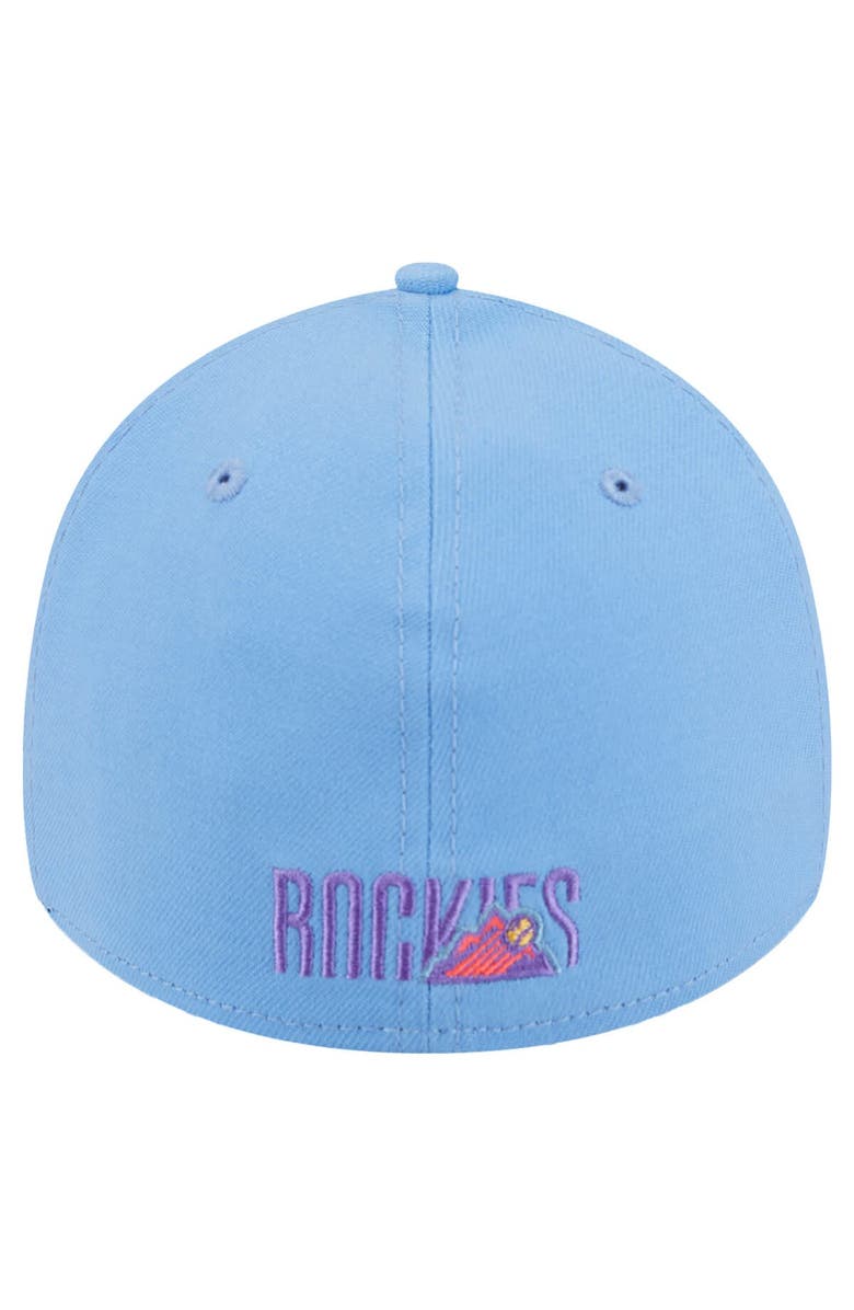 New Era Men's New Era Light Blue Colorado Rockies 2025 City Connect 39THIRTY Flex Hat, Alternate, color, Light Blue