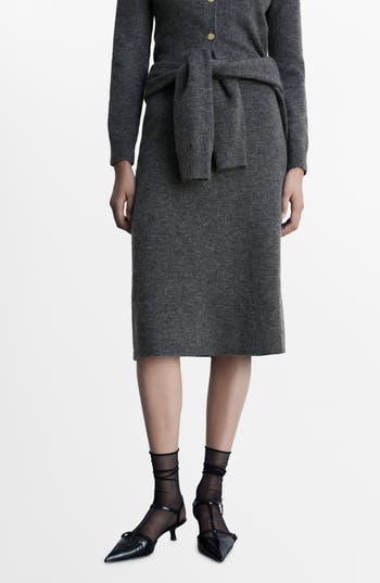 Shop Mango Eliote Sweater Skirt