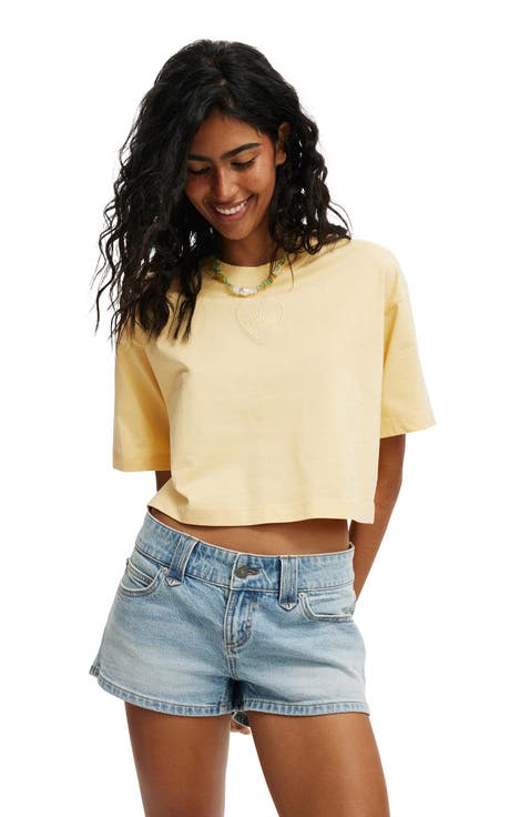 GAI MATTIOLO 売れ筋商品|||ガイ マッティオーロ Tシャツ トップス レディース Tops Yellow Gai Mattiolo Tops for Women | Online Sale up to 77% off | Lyst
