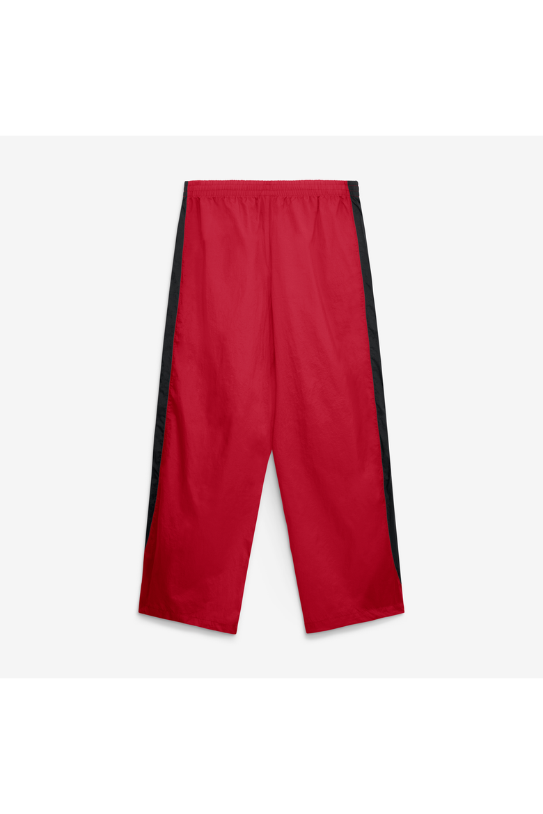 Women's Fanatics Scarlet/Black San Francisco 49ers Team First Backwards Lateral Nylon Pants, Alternate, color, Scarlet