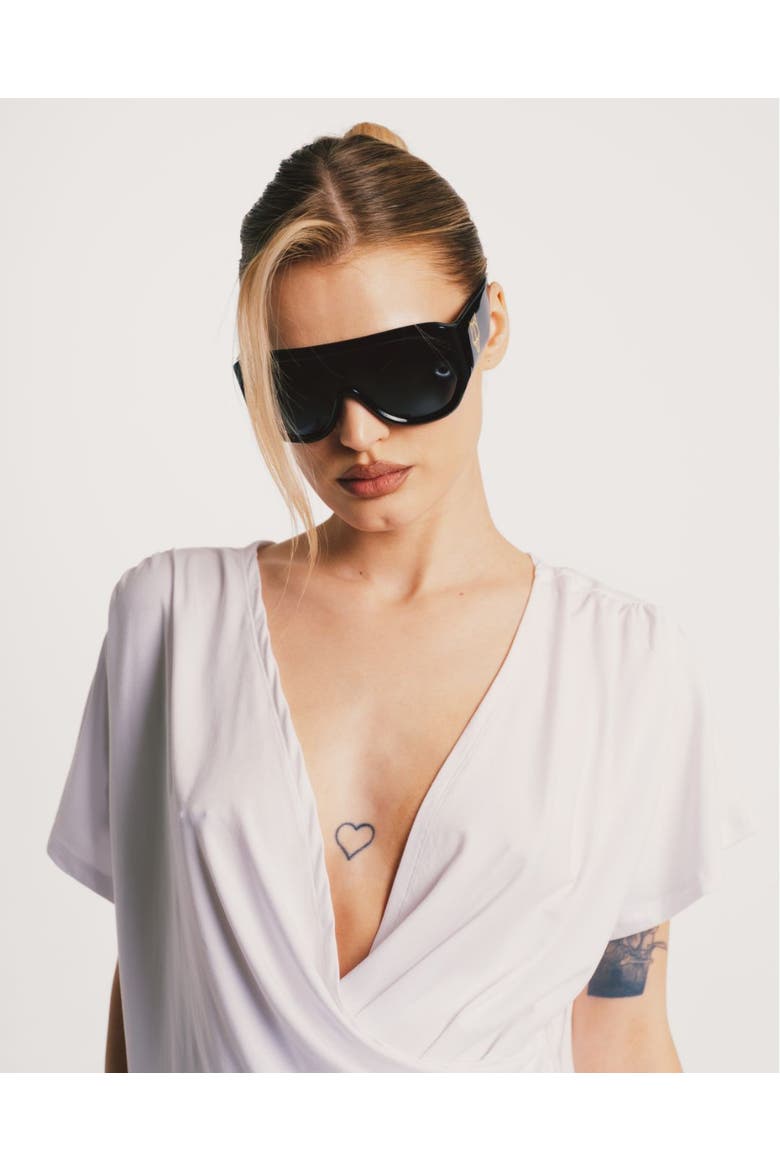 Kim Sunglasses Sunglasses, Alternate, color, Black