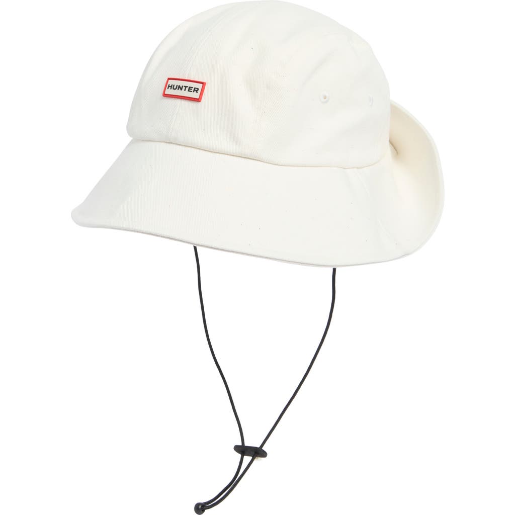 Hunter Speckle Sun Hat In White