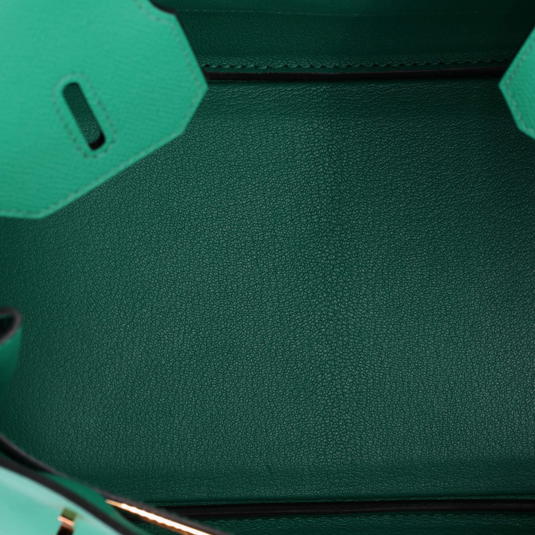 Pre-Owned Hermes Birkin Handbag Green Epsom with Gold Hardware 30, Alternate, color, Vert Verone