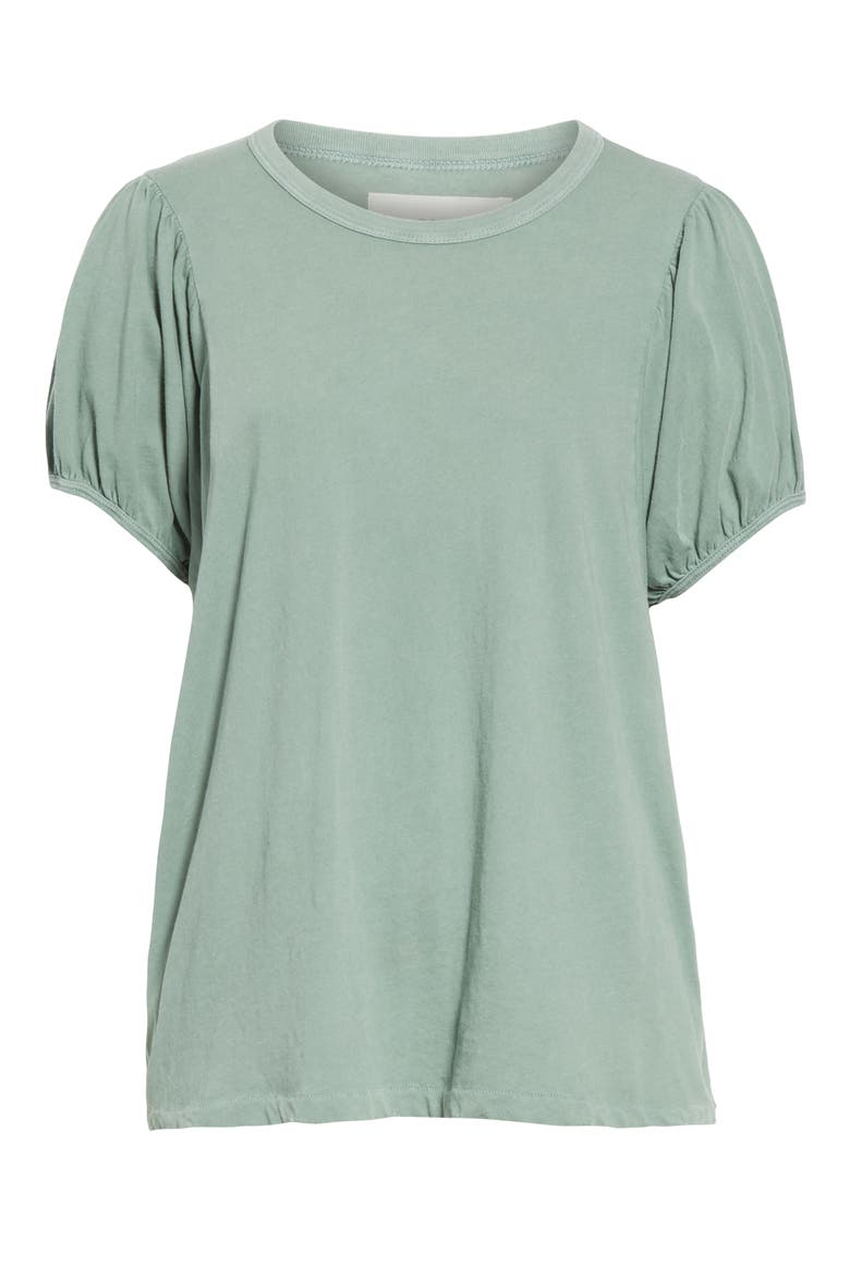 The Puff Sleeve Tee, Alternate, color, BASIL
