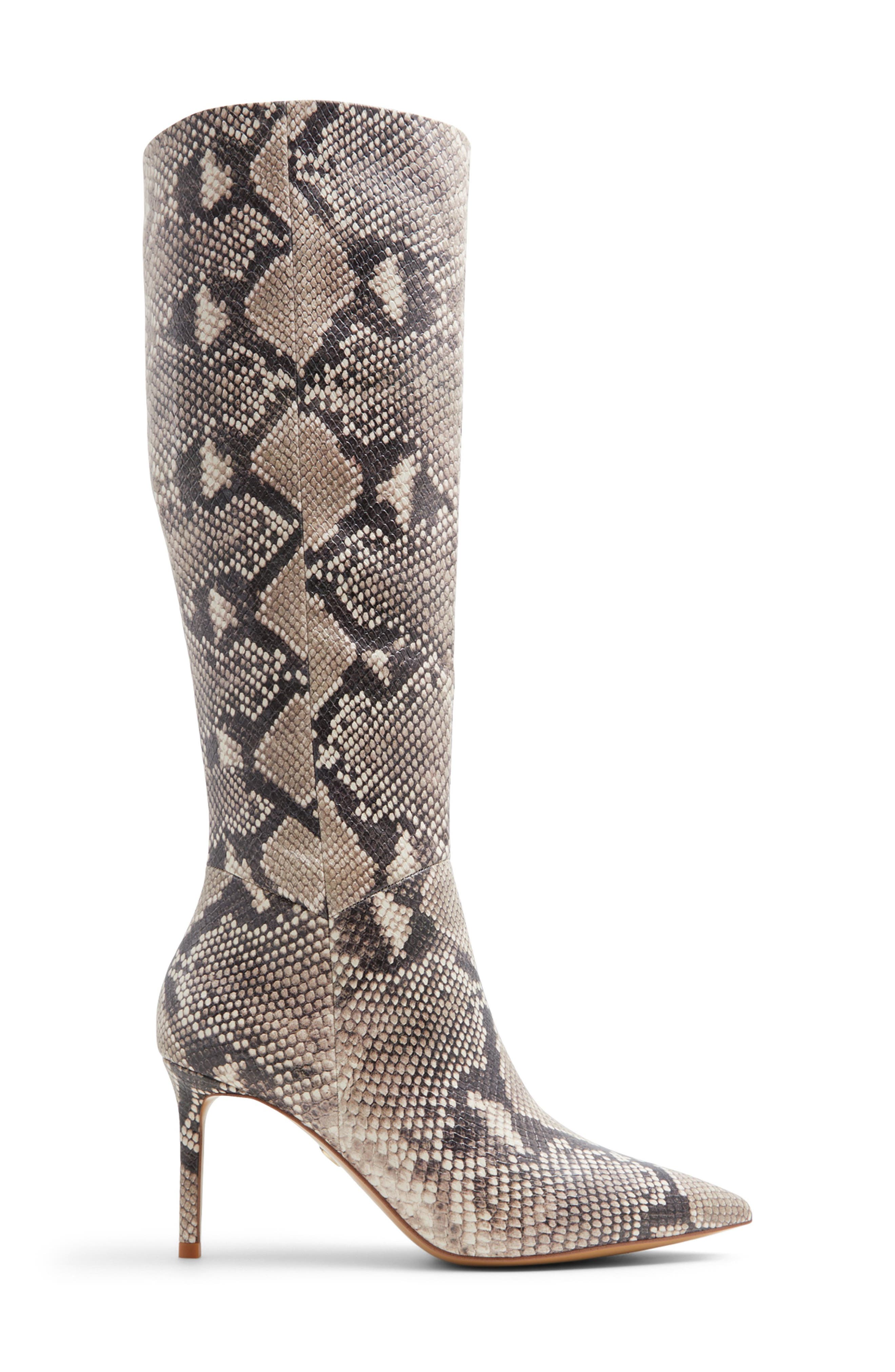 ALDO Laroche Pointed Toe Knee High Boot, Alternate, color, 