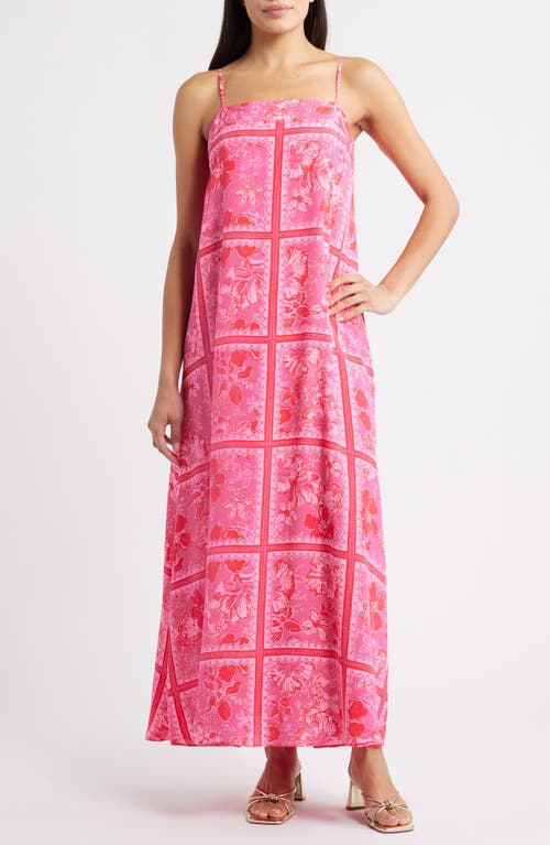 Lilly Pulitzer Jesslyn Silk Maxi Slip Dress In Pink