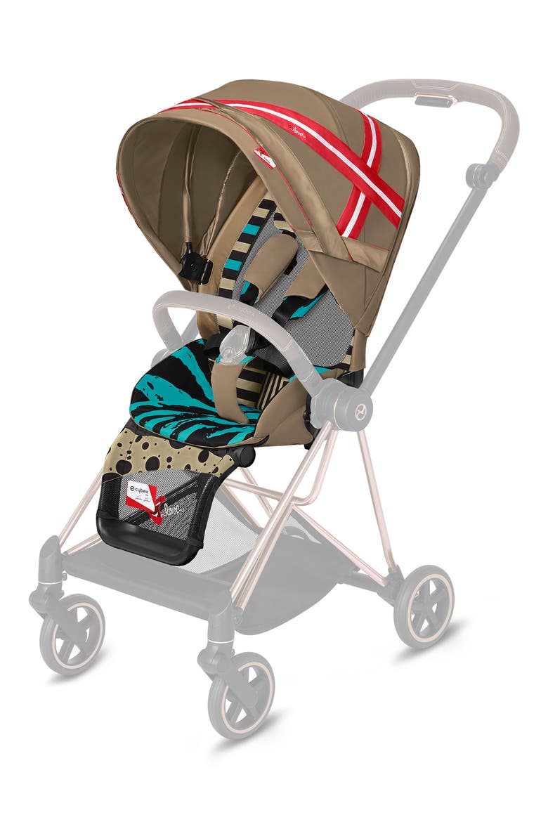 x Karolina Kurkova Seat Design Pack for Mios Stroller, Main, color, MULTICOLOR