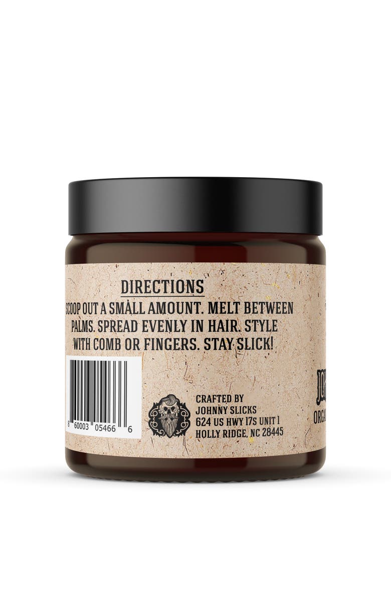 Johnny Slicks Organic Oil Based Pomade, Alternate, color, Biege- Paradise Fragrance