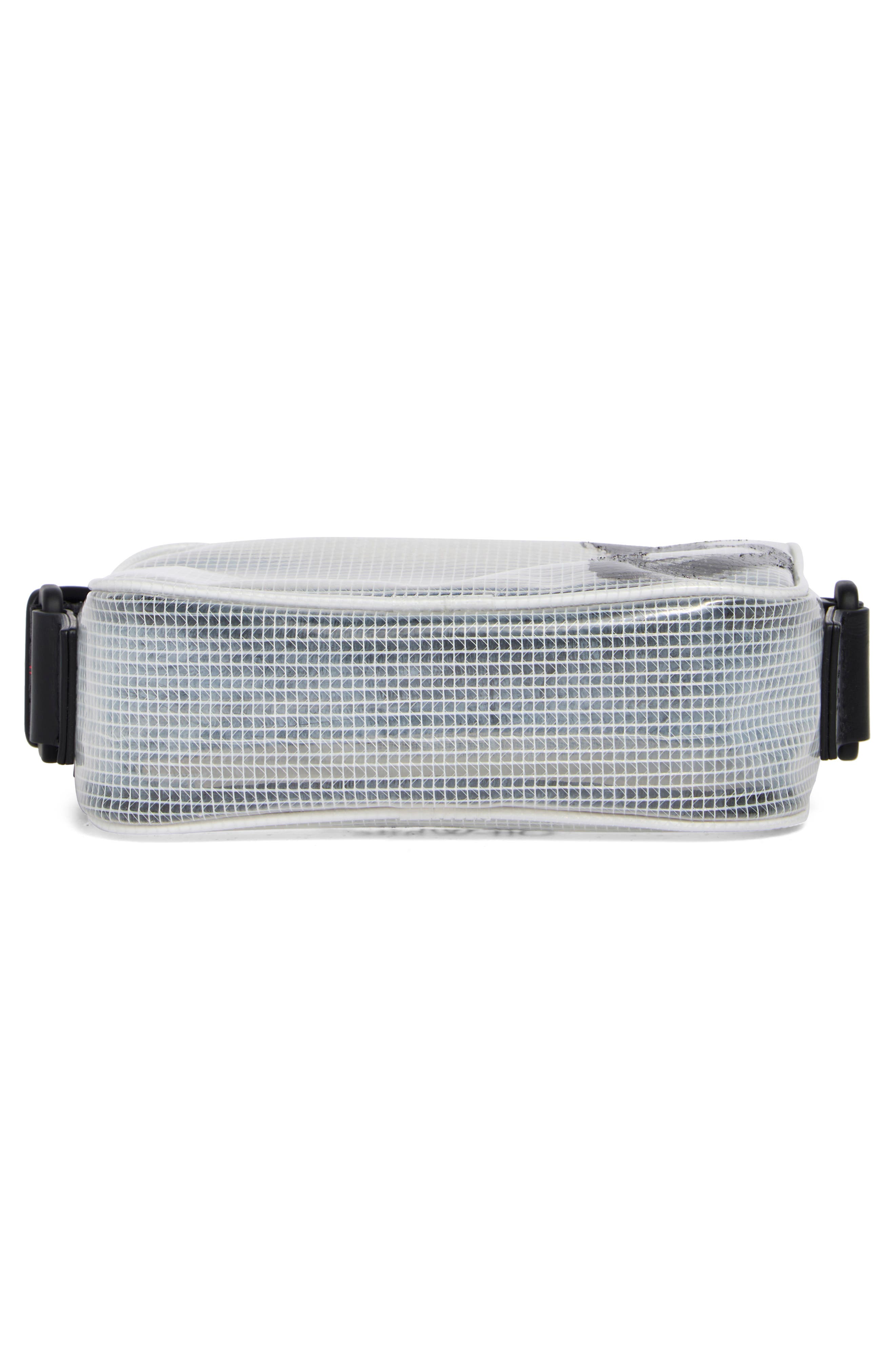 Off-White Heritage Transparent Camera Bag, Alternate, color, 